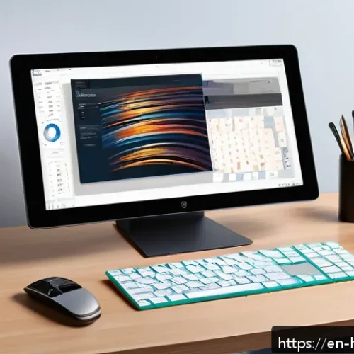 Home 17 디지털 페인팅 도구 - A digital artist’s creative workspace featuring a sleek, modern digital painting software interface ...